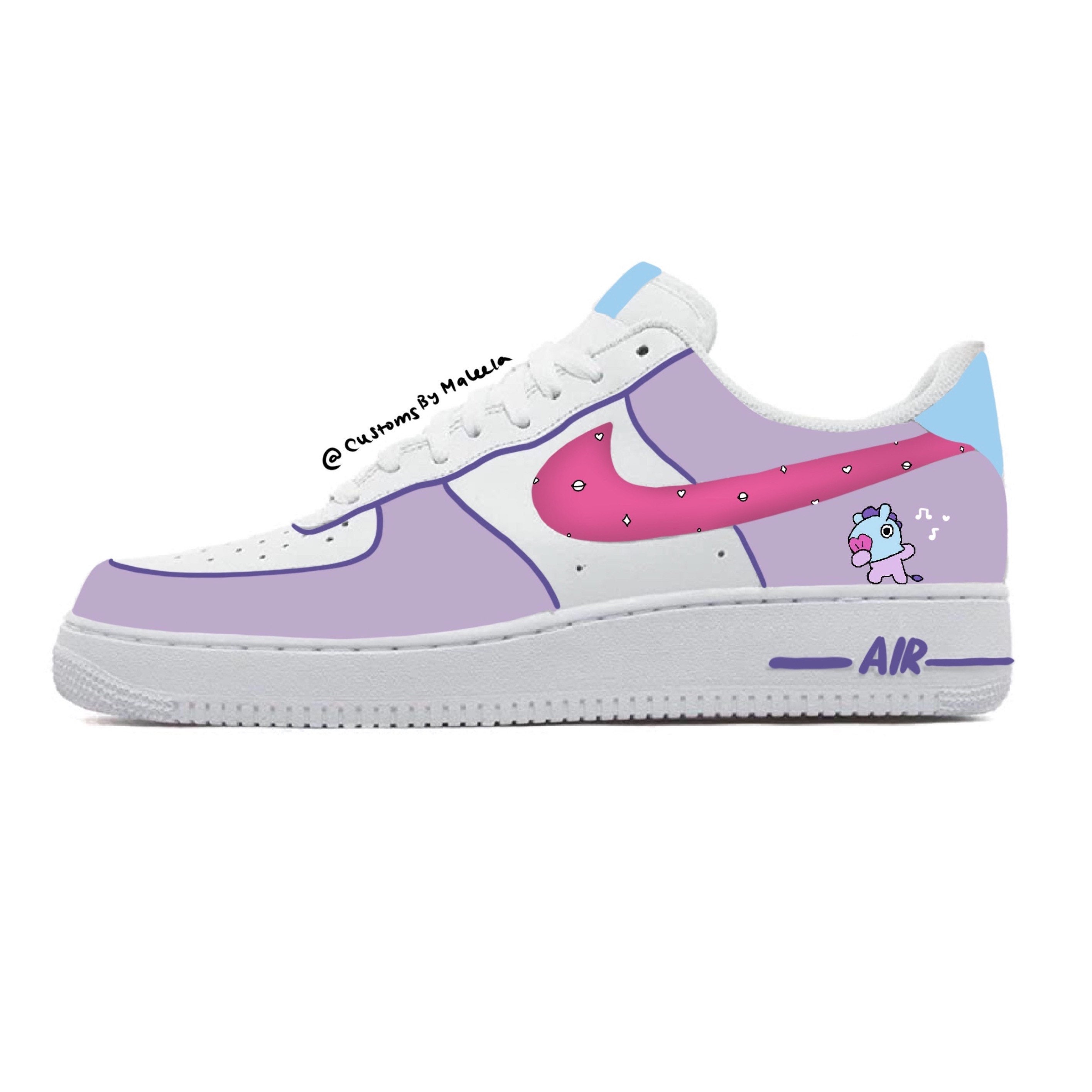 استنتاج المؤهل يطالب bts x nike 