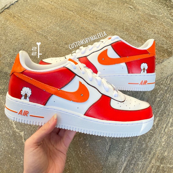 bts custom air force 1
