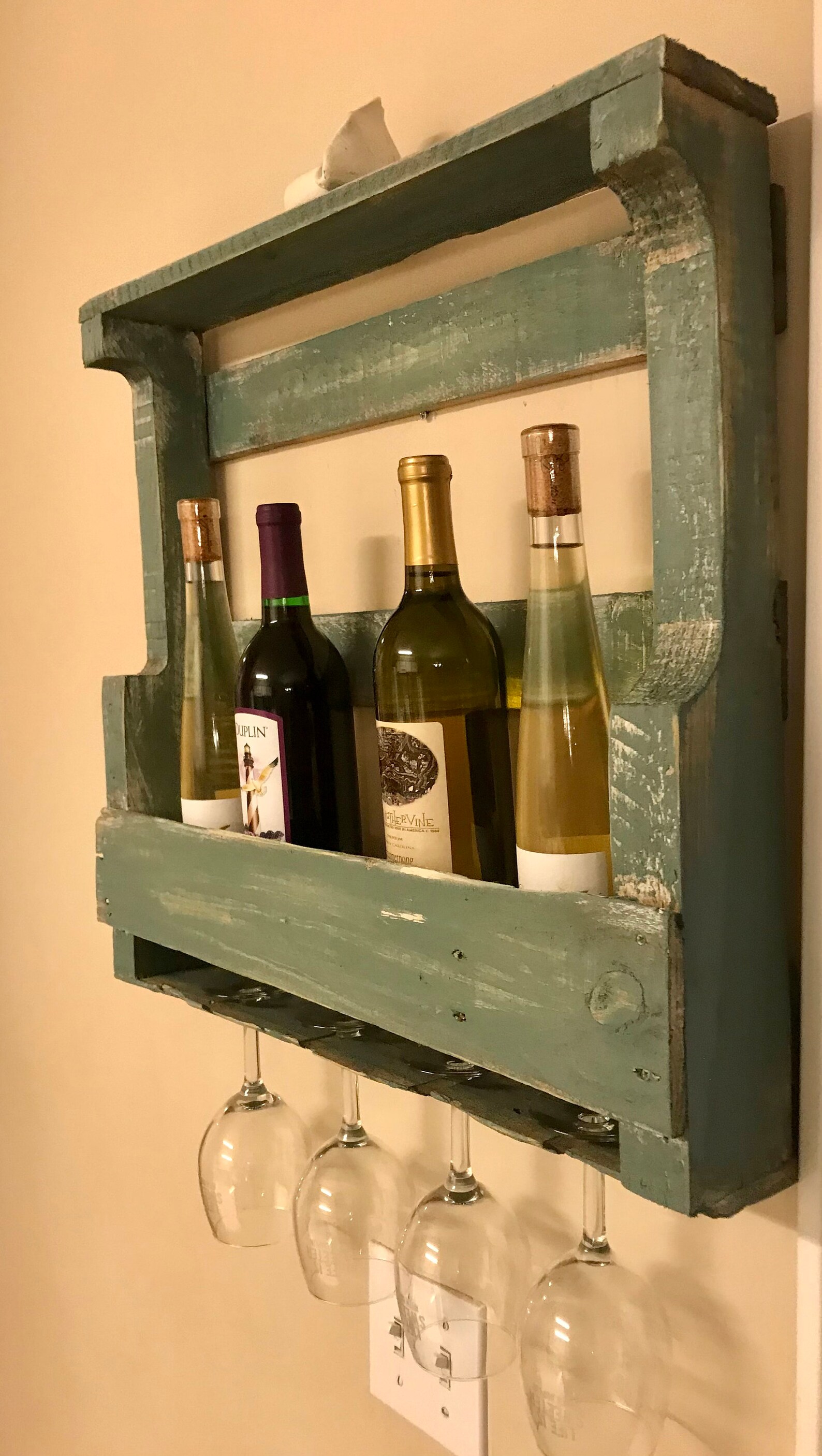 Beach Decor Coastal Wine Racks Shelf MADE TO ORDER Etsy