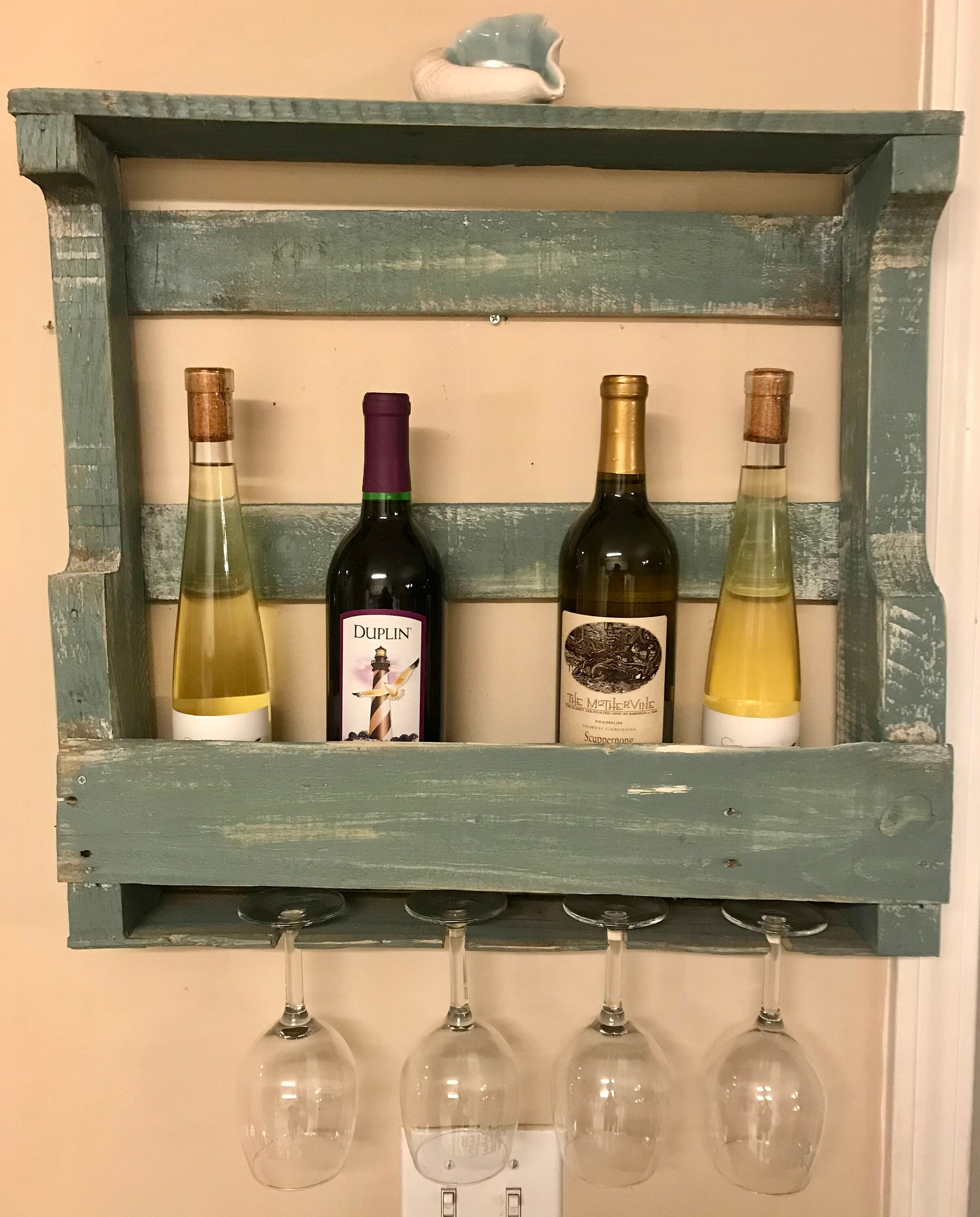 Beach Decor Coastal Wine Racks Shelf MADE TO ORDER Etsy