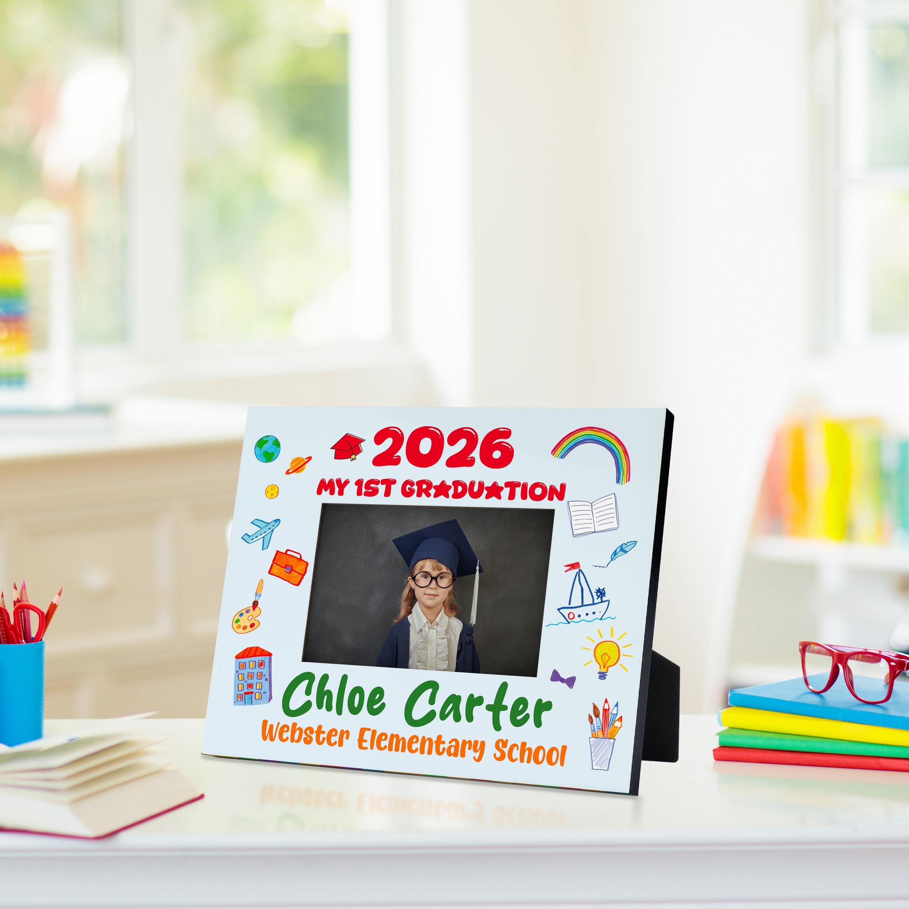 My First Graduation Picture Frames - 9 Designs, 4x6 5x7 Horizontal ...
