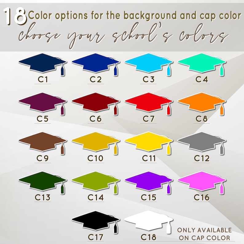 Personalized Graduation Banner w/ Photo, Name & School - 3 Sizes - Outdoor Graduation Decoration 2026 - Class of 2026 - Graduation Yard Sign image 4