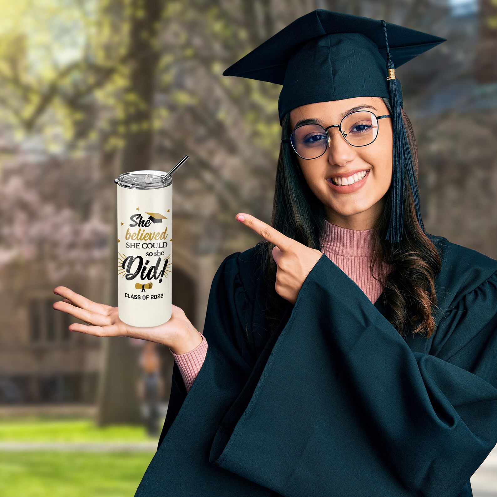 Graduation Gifts for Her Personalized Graduation Skinny Etsy