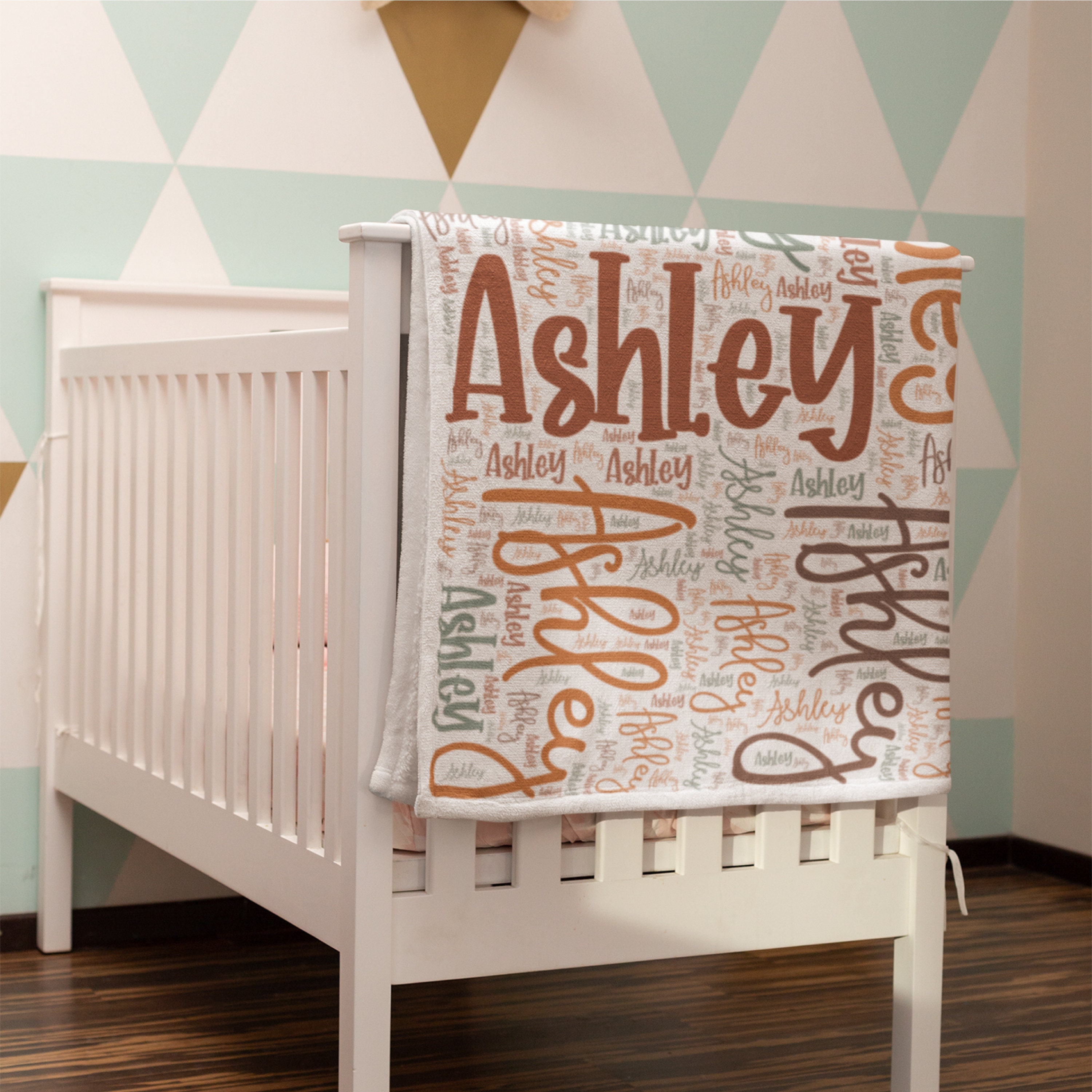 Personalized Blanket for Kids, Baby - 30 x 40 - 10 Colors & 3 Size Options - Custom Fleece Nursery Blanket for Newborn, Kids, Swaddle