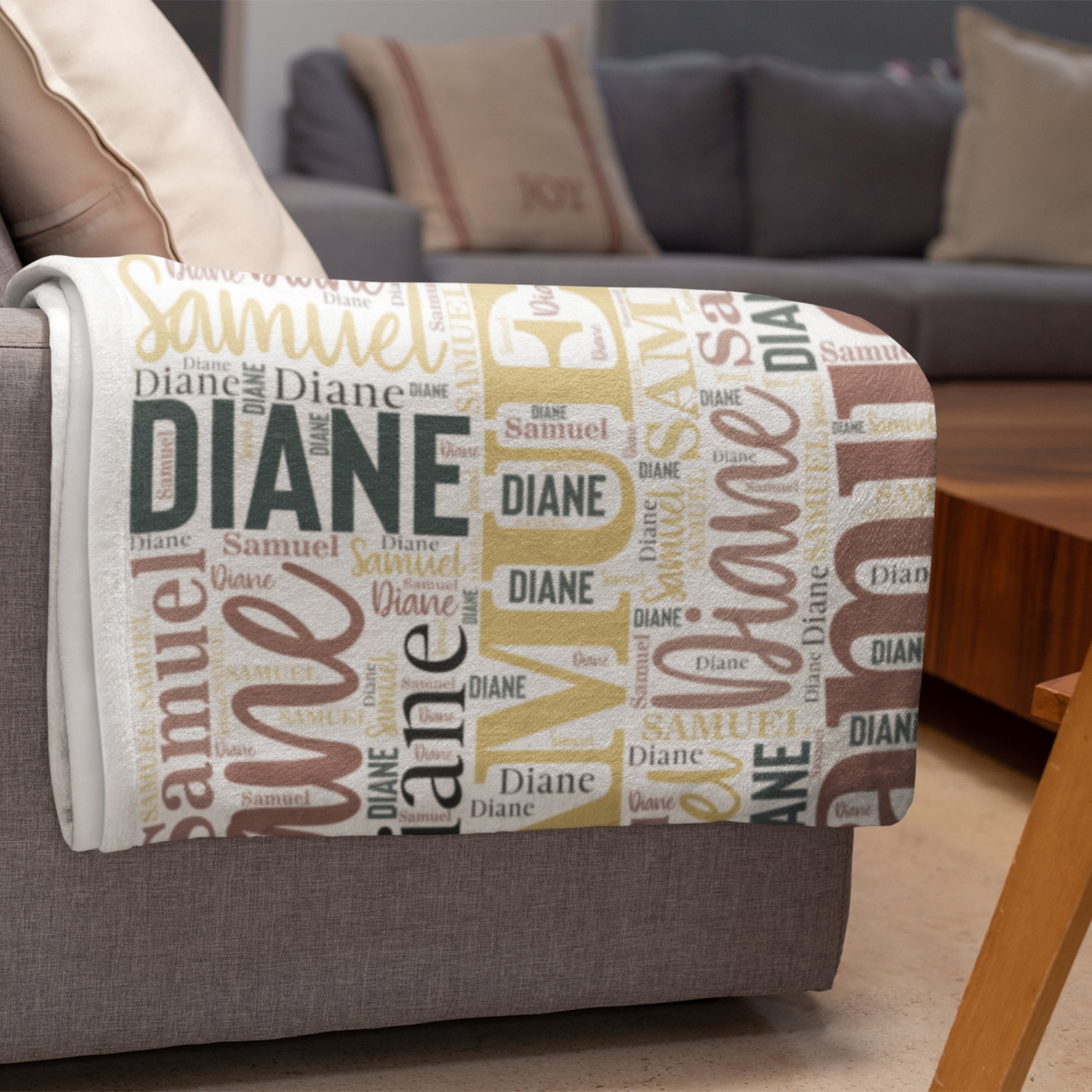 Personalized Blanket for Kids, Baby 30 X 40 10 Colors & 3 Size Options