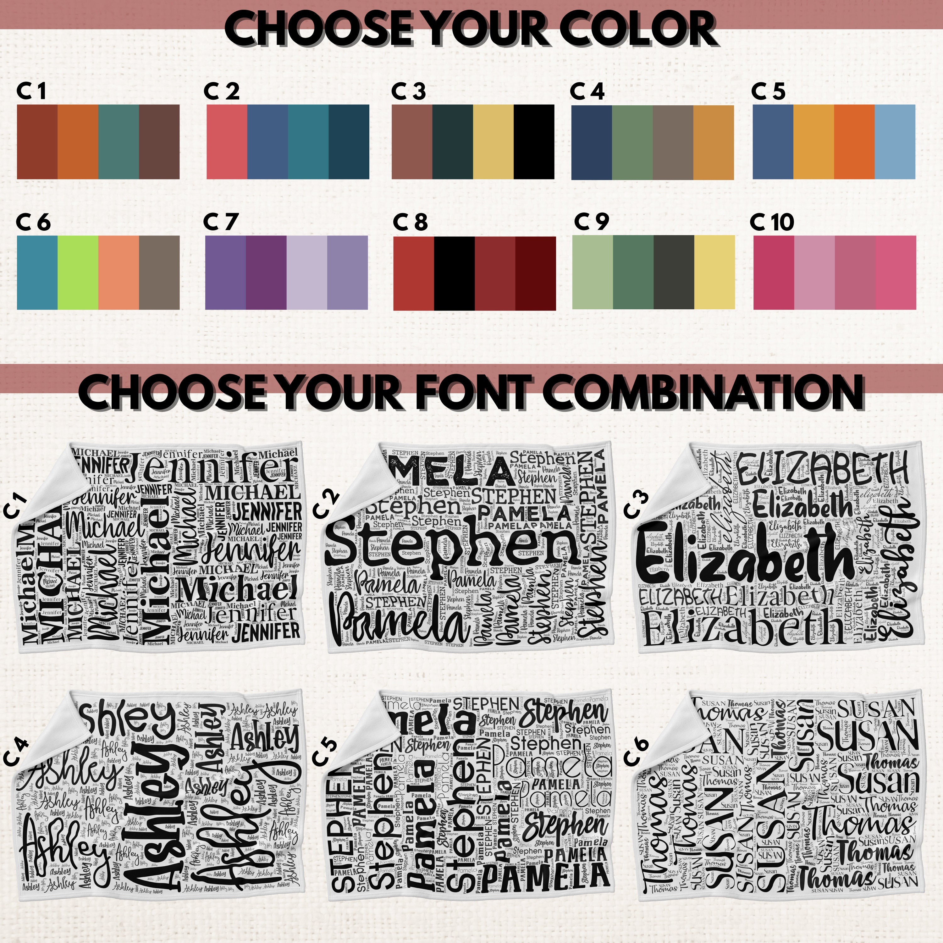 Personalized Blanket for Kids, Baby - 30 x 40 - 10 Colors & 3 Size Options - Custom Fleece Nursery Blanket for Newborn, Kids, Swaddle