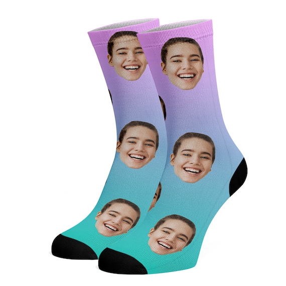 Socks cheap with faces