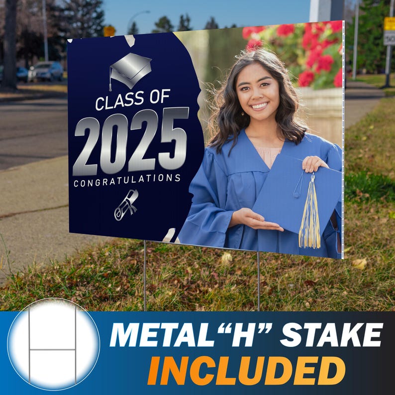 Custom Printed Yard Signs With Stakes - 1 to 100 Pcs | 12x18, 18x24 ...