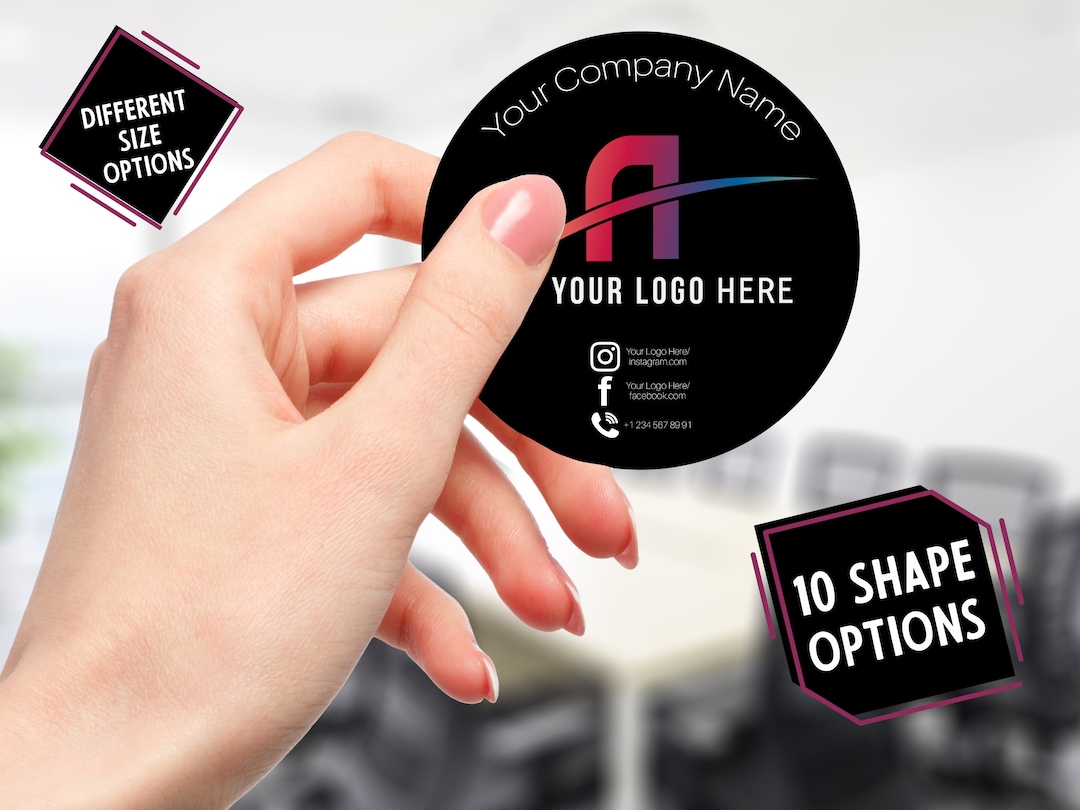 Vinyl Custom Labels - Waterproof Die-cut Labels - Personalized Stickers ...