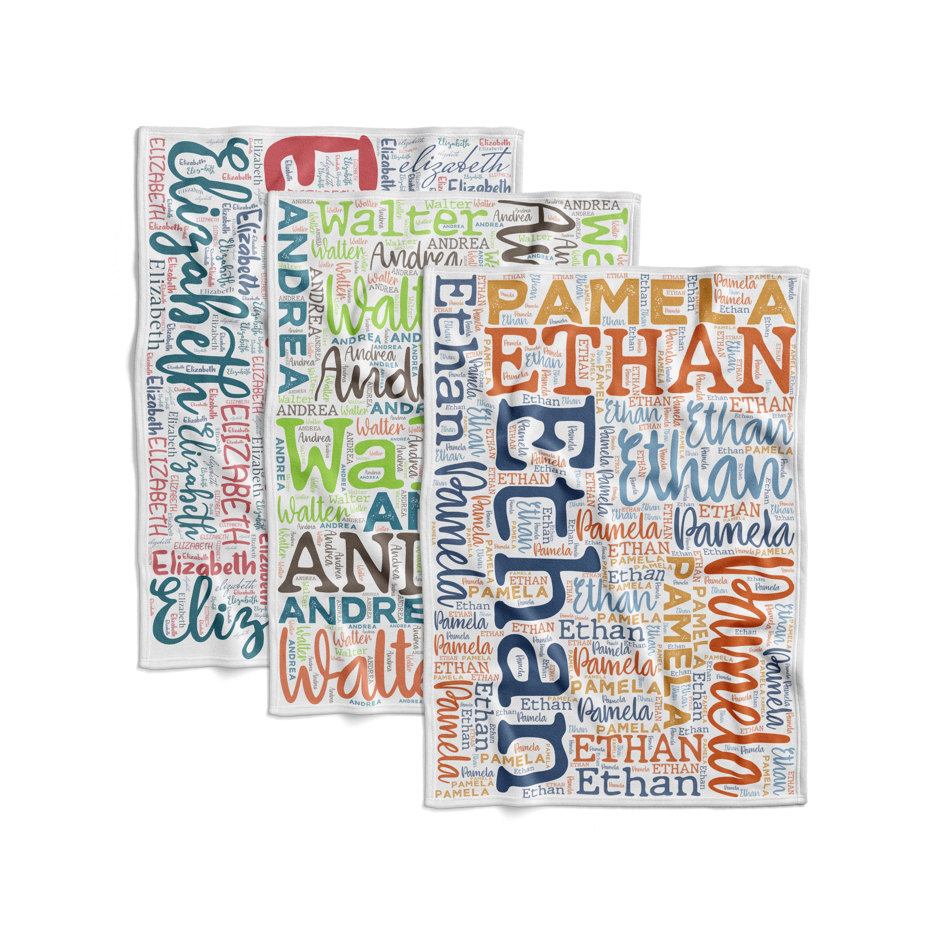 Personalized Blanket for Kids, Baby - 30 x 40 - 10 Colors & 3 Size Options - Custom Fleece Nursery Blanket for Newborn, Kids, Swaddle