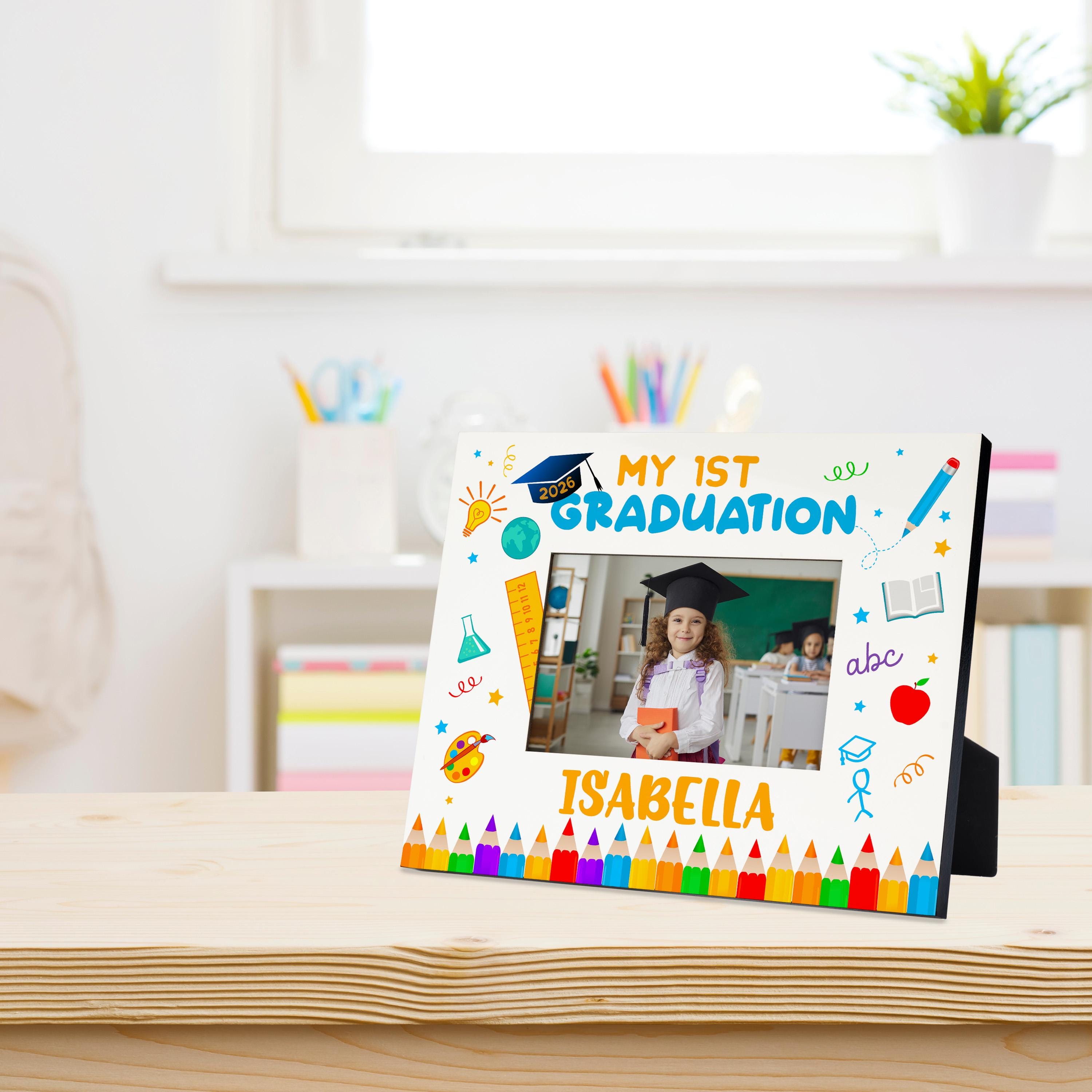My First Graduation Picture Frames - 9 Designs, 4x6 5x7 Horizontal ...
