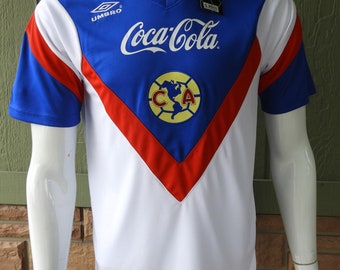 slim Fit Liga MX Club America #14 BENEDETTI Visita  Away jersey 2021 con parche guardianes