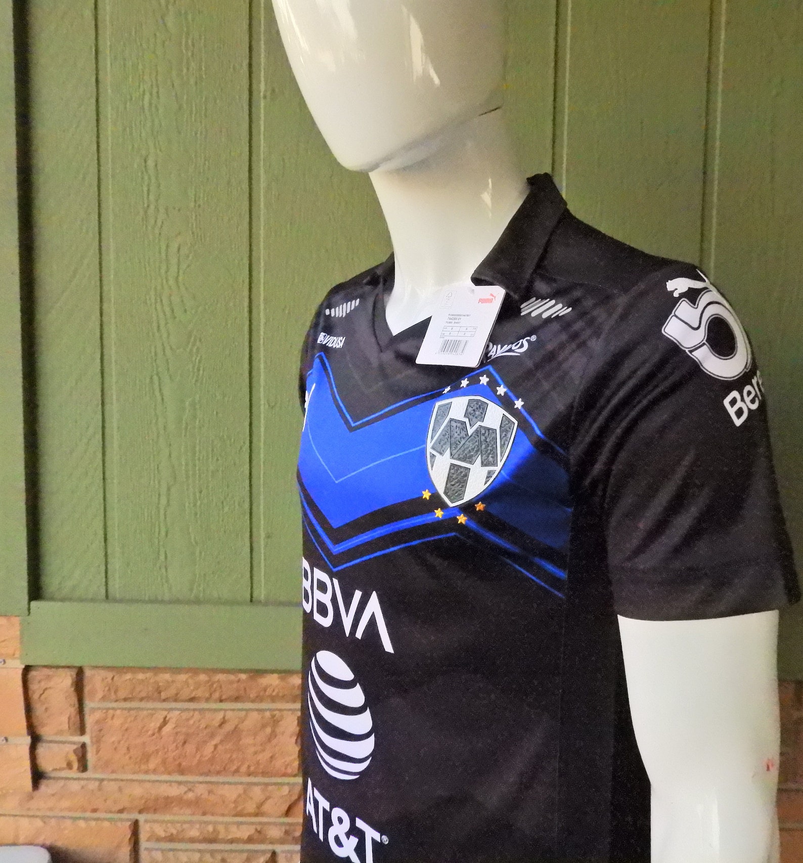 Liga MX Rayados De Monterey Tercera / 3rd 2021 Black jersey | Etsy