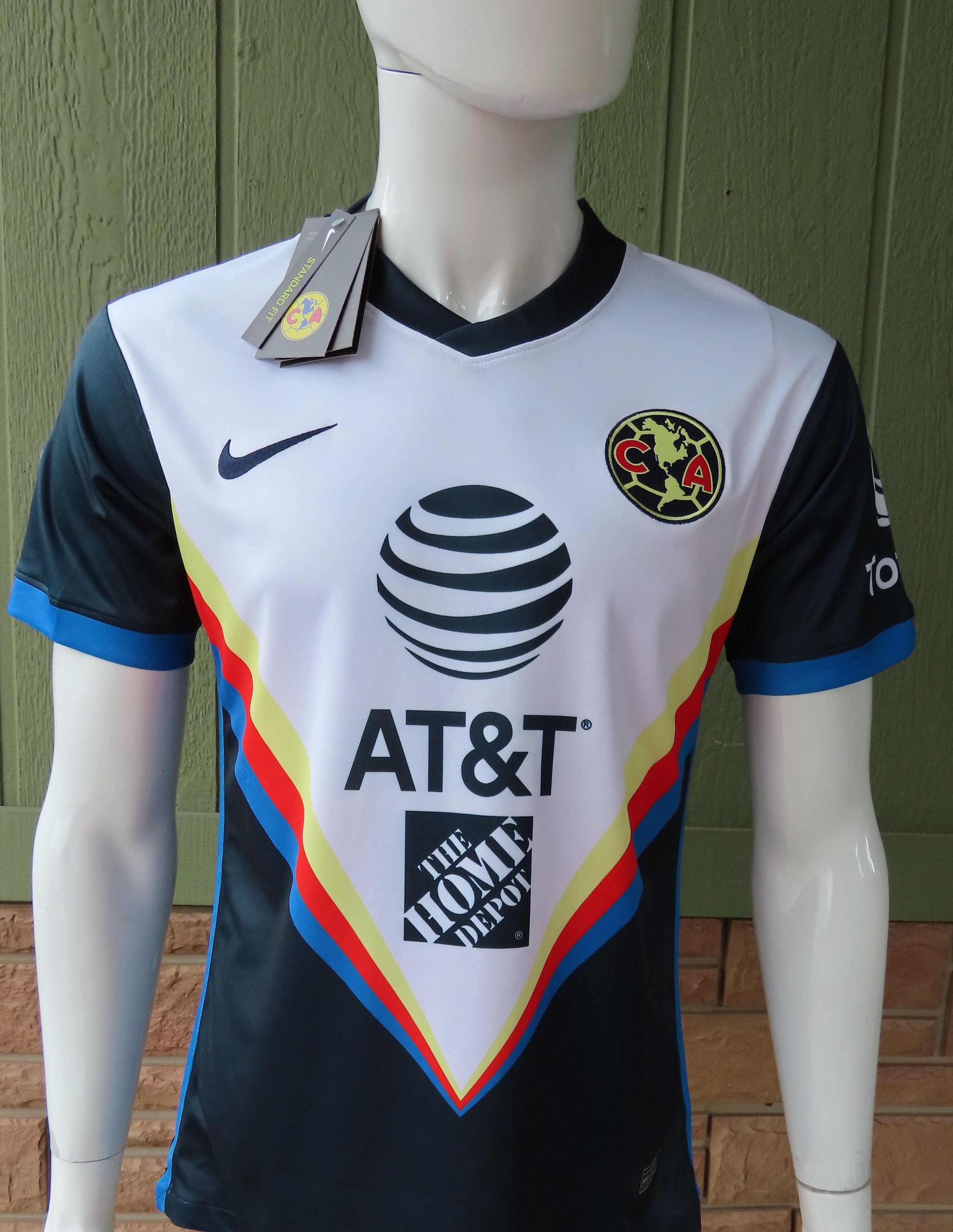 Liga MX Club America Visita / Away jersey 2021 con parche ...