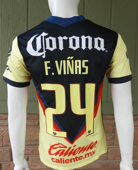 Liga Mx Club America 24 Vinas Local Home Jersey 21 Con Etsy Liga Mx Club America 24 Vinas Local Home Jersey 21 Con Etsy