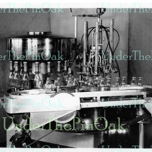 Dairying/ Pinehurst Dairy/ Pinehurst, North Carolina/ Metallic 8x10/ 1940 Dairy Exposition Atlantic City, New Jersey Photograph Display