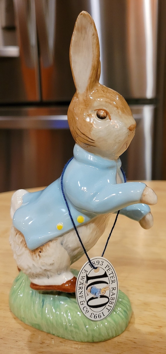 Vintage/ the World of Beatrix Potter Petter Rabbit Figurine/ Made