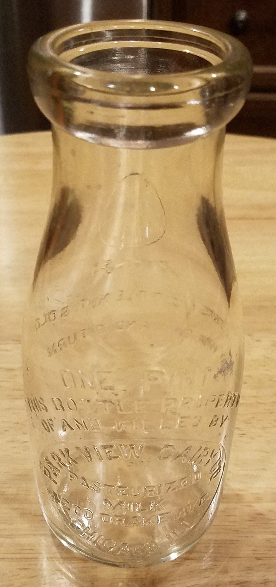 Dairying/ Park View Dairy Co./ Chicago Illinois/ Lamb Glass Etsy