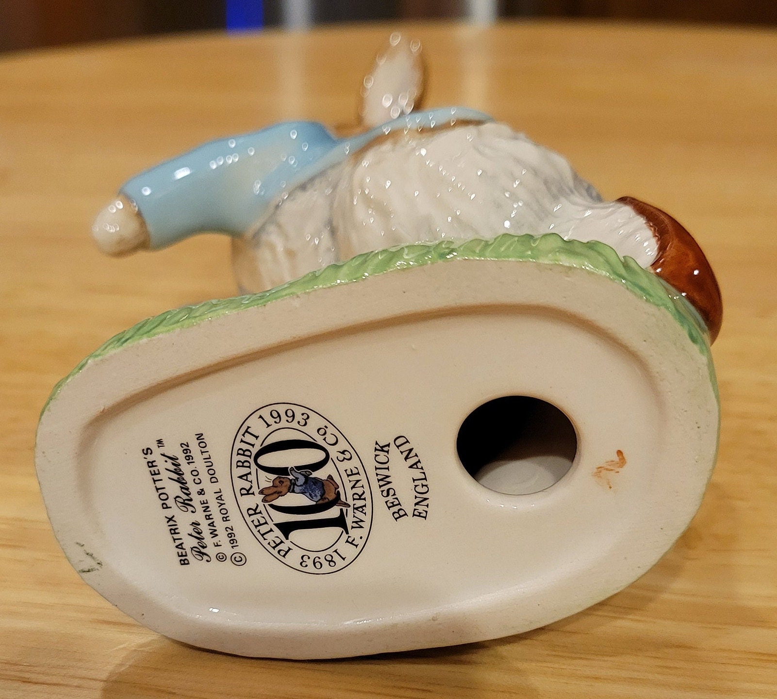 Vintage/ the World of Beatrix Potter Petter Rabbit Figurine/ Made