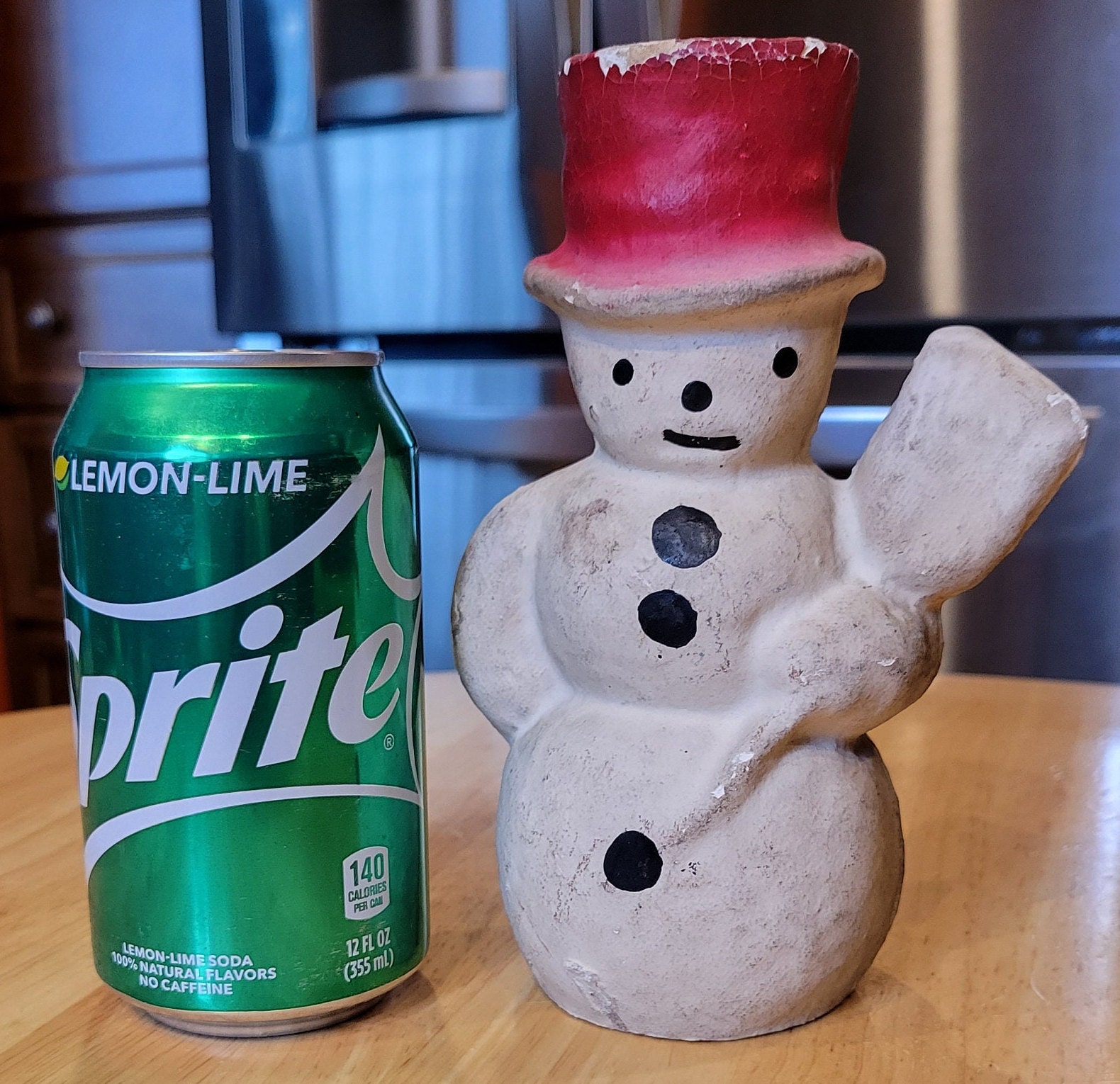 Bonhomme De Neige Boite De Conserve Conteneur de bonbons de bonhomme de neige en papier mâché - Etsy France