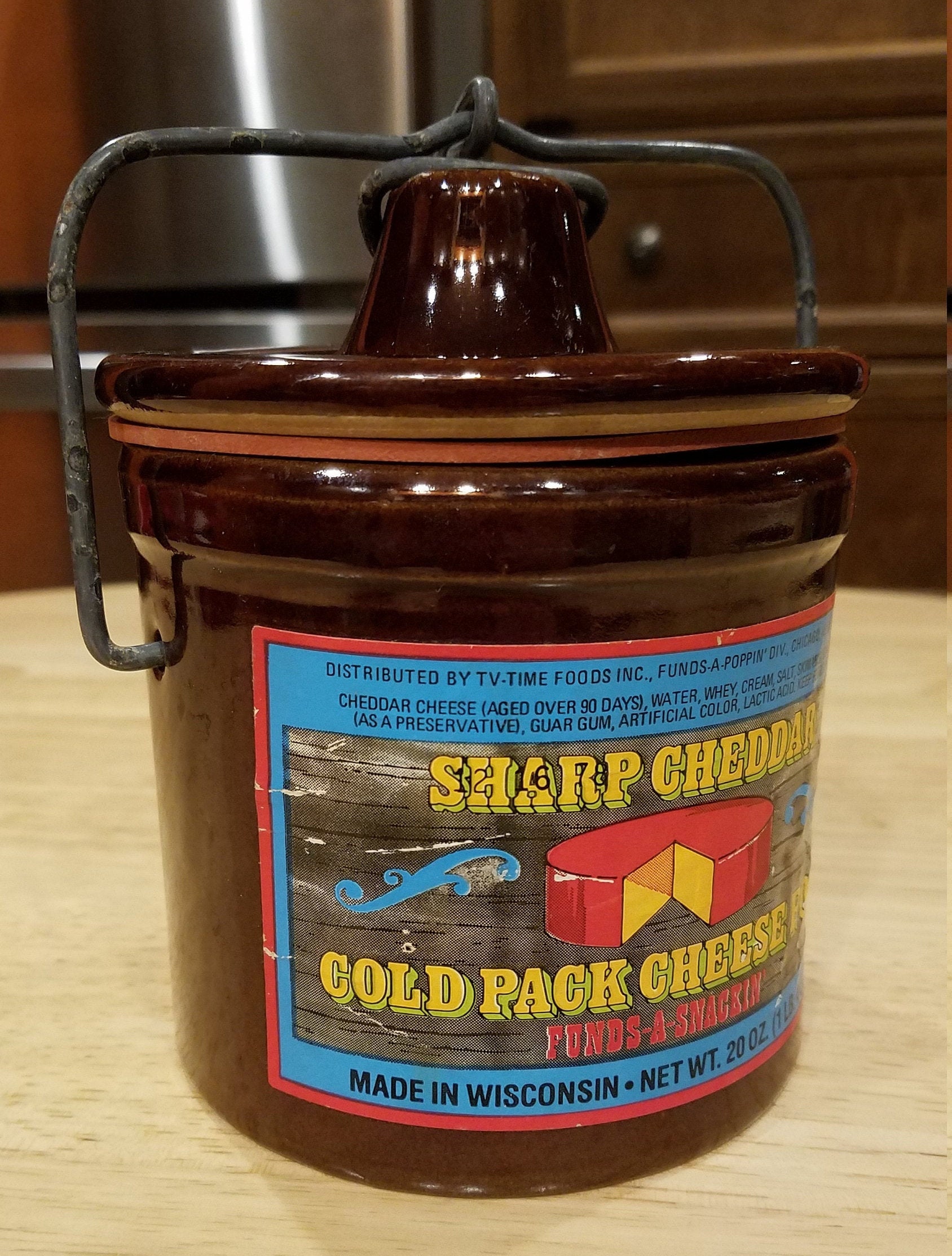 Dairying/ Vintage Sharp Cheddar Cold Pack Cheese Food/ Etsy Canada