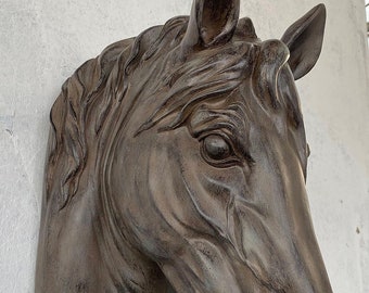 Horse Head Statue