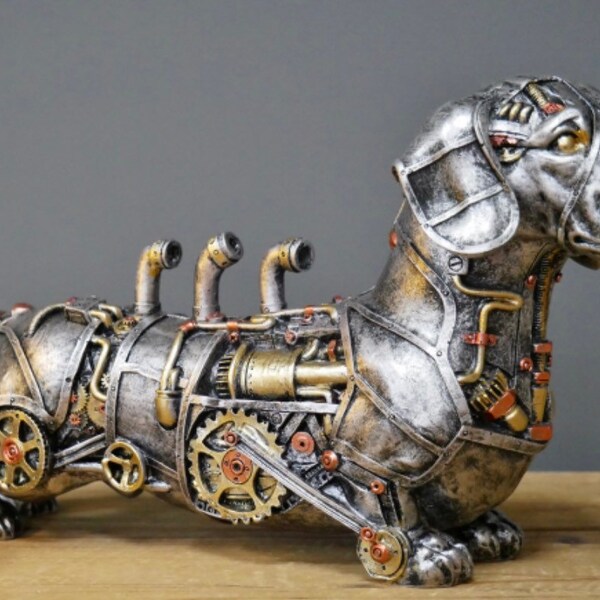 Steampunk Sausage Dog Etsy