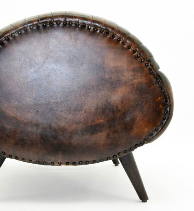 The Debonair Leather Armchair handmade in England image 2