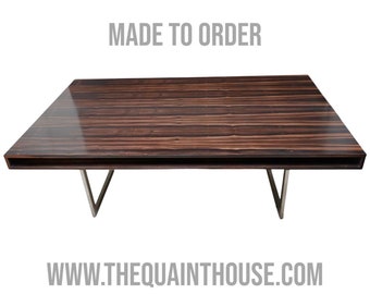 Modern Dual purpose desk/conference table -Handmade in England