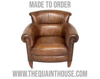 Bespoke panelled aluminium armchair- Handmade in England