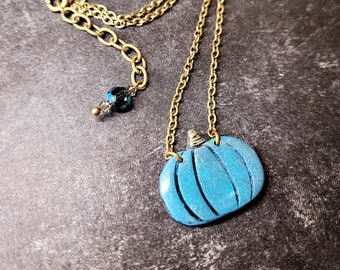 Pumpkin Necklace - Etsy