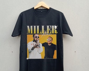 Réalité Mac Miller Mains T-shirt imprimé blanc tee