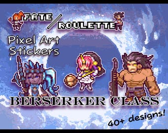 Fate Grand Order Berserker Class Stickers