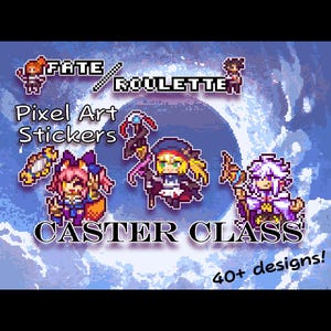 Fate Grand Order Caster Class Stickers