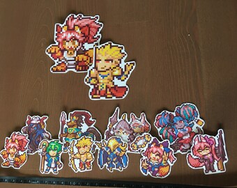 Fate Grand Order Servant Pixelart Stickers