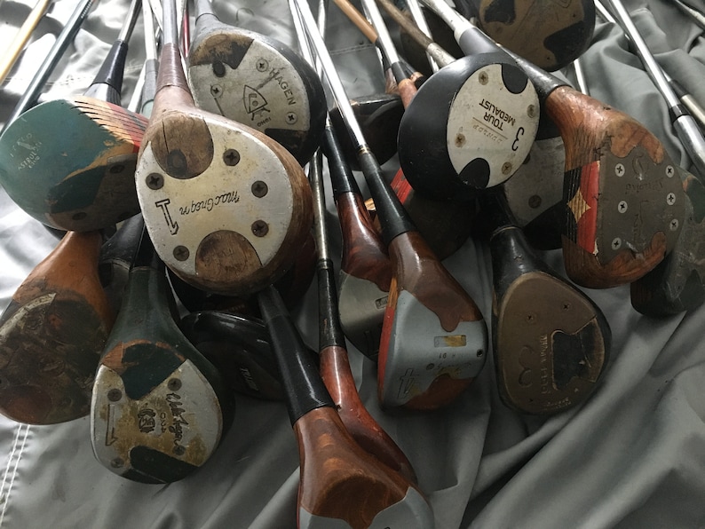 Vintage Golf Woods Etsy