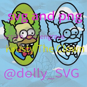 Payaso SVG / PNG / láser, cricut, plasma / molde de silicona grabado bordado sublimación / imán llavero joyería decoración calcomanía pegatina idea