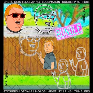 Bobby SVG / PNG / láser, cricut, plasma / molde de silicona grabado bordado sublimación / imán llavero joyería decoración calcomanía pegatina idea