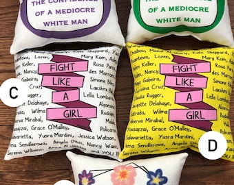 More Feminist Mini Pillows