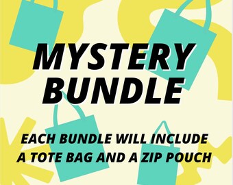 Mystery Bundle - Tote Bag and Zip Pouch