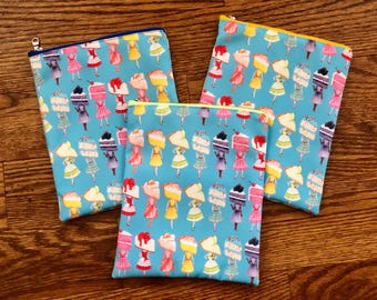Delicious Desserts Zip pouch