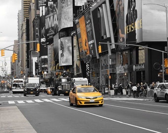 New York City, Art Prints, NYC, Cab, Taxi, Download