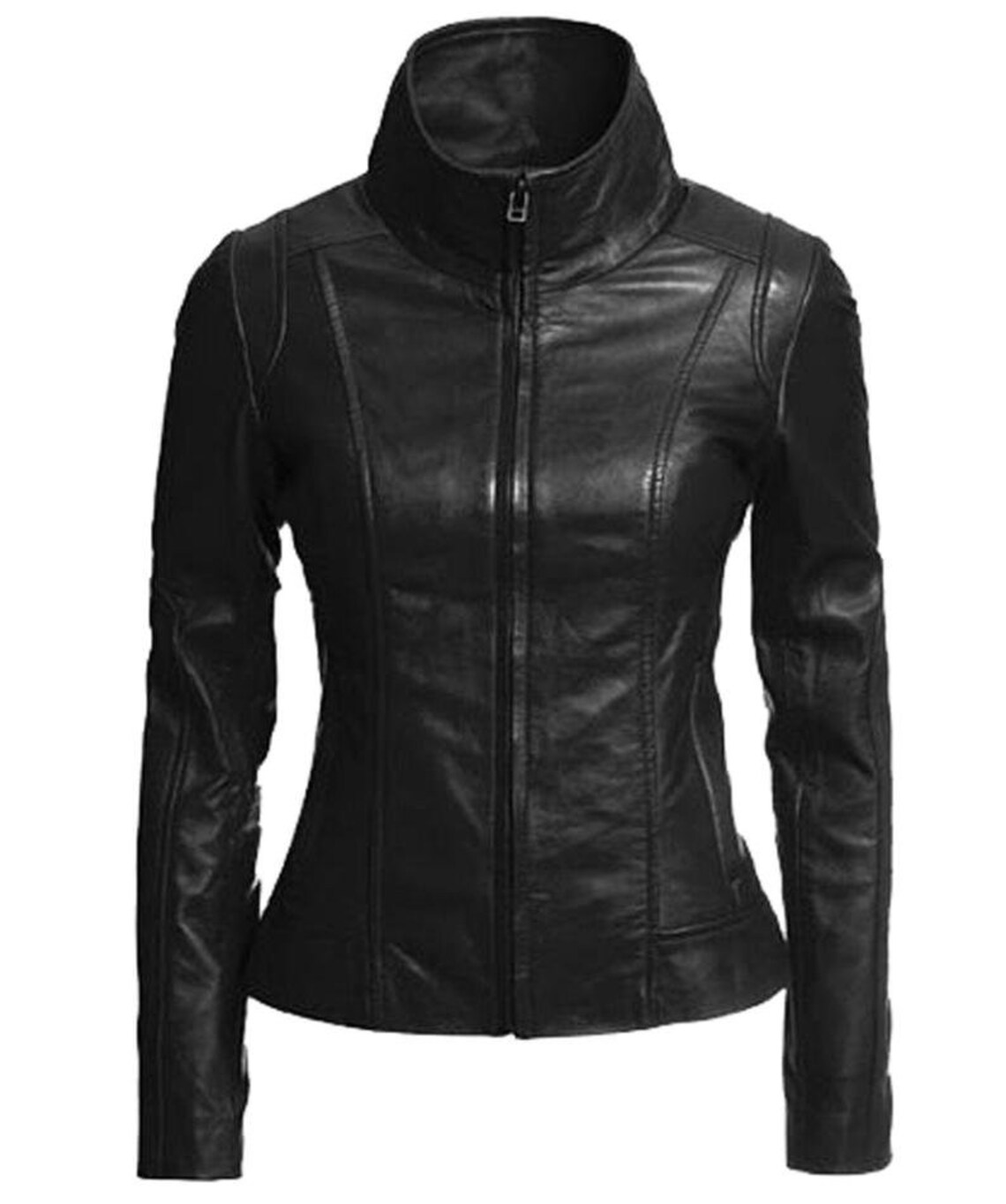 Leather Jacket New Handmade Leather Jacket for Women Black Etsy