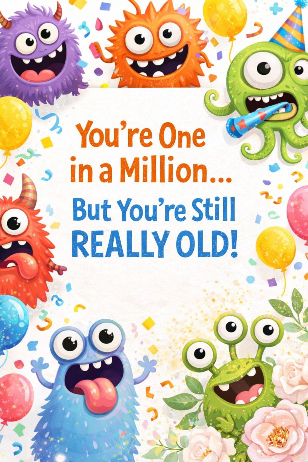 Funny Birthday Card - Printable – Instant Download - Etsy