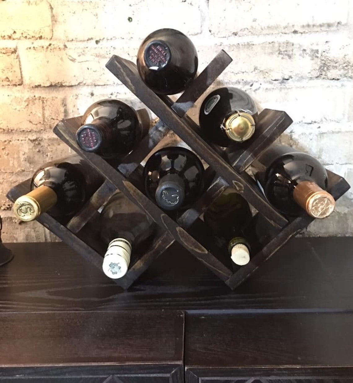 Wine rack Etsy