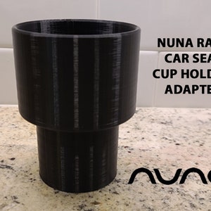 High Temperature Cup Holder Adapter-black 3D Printed Works With 32oz, 40oz  Hydroflasks, Other Large Water Bottles 