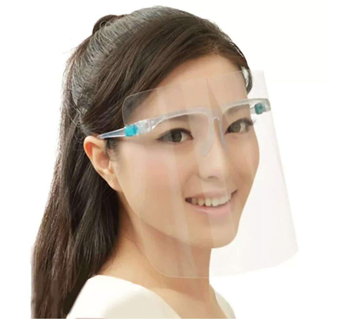 Face Shield Protective Shield PPE Reusable Face Shield Etsy