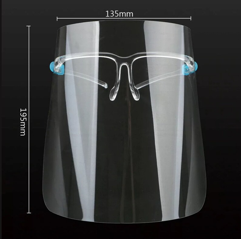 Face Shield Protective Shield PPE Reusable Face Shield Etsy