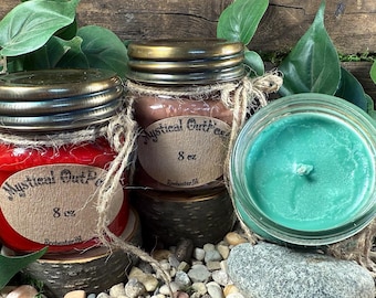 Seasons 8 oz Soy Candle, Your Choice of Fragrance