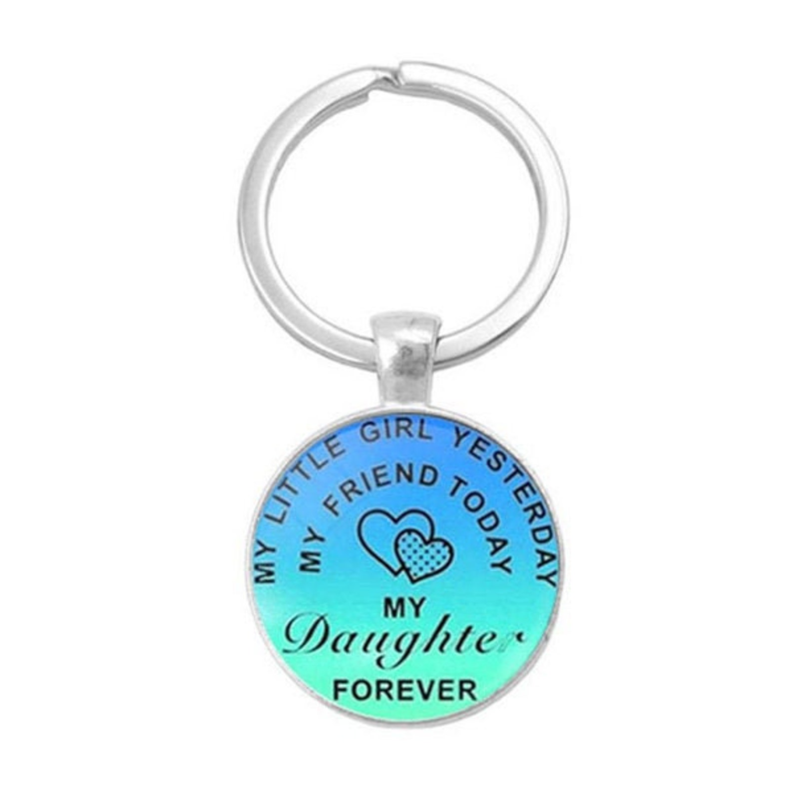 My Daughter Forever Keychain 'gift for Daughter' Christmas Birthday Etsy